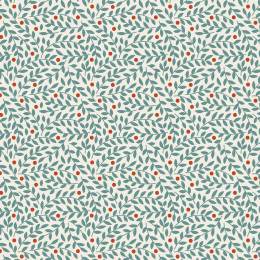 Tissu Tilda Village Life lilian teal - 153