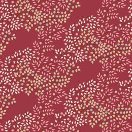 Tissu Tilda Creating Memories berrytangle burgundy - 153