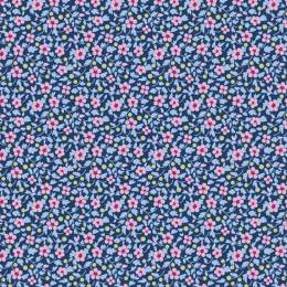 Tissu Tilda Brie Basics denim - 153