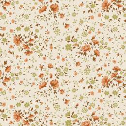Tissu Tilda laize de 274 cm ellie ginger/olive - 153