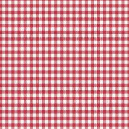 Tissu Tilda vichy laize de 274 cm red - 153