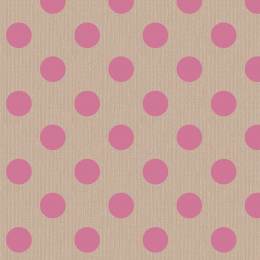 Tissu Tilda chambray dots pink - 153