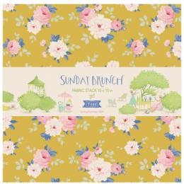 Tilda sunday brunch fabric stack 40 tissus x 25cm - 153