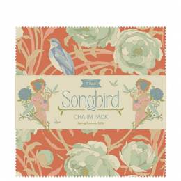 Charm pack de tissu Tilda Songbird 40 tissus x 12cm - 153
