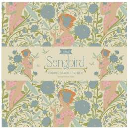 Tissu Tilda songbird fabric stark 40 tissus x 25cm - 153