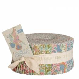 Tissu Tilda songbird fabric roll 40 tissus x 6cm - 153