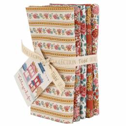 Tilda Tilda Village Life bundle rust/ochr 54x48cm x 5pcs - 153