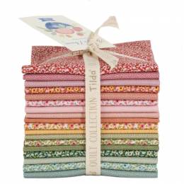 Tissu Tilda flowers fat eight bundle 18 tissus 25,4x48,2 cm - 153