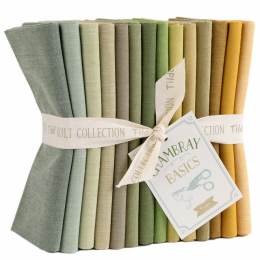 Tilda chambray fat quarter bundle 54x48cm x 14pcs - 153