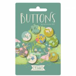 Carte de boutons Tilda Sunday brunch 16mm - 153