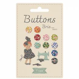 Boutons Tilda brie basics 10mm x 10pcs - 153