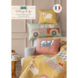 Mod&egrave;le de patchwork Tilda gratuit &agrave; t&eacute;l&eacute;charger sur le site
