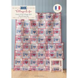 Mod&egrave;le de patchwork Tilda gratuit &agrave; t&eacute;l&eacute;charger sur le site