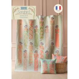 Mod&egrave;le de patchwork Tilda gratuit &agrave; t&eacute;l&eacute;charger sur le site