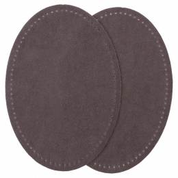 Coudes thermocollant imitation daim gris foncé - 154