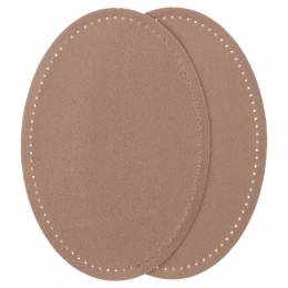 Coudes thermocollant imitation daim beige - 154