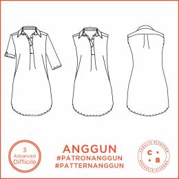 Patron Coralie Bijasson® Anggun robe 34/48 - 168