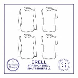 Patron Coralie Bijasson® top Erell s/3xl - 168