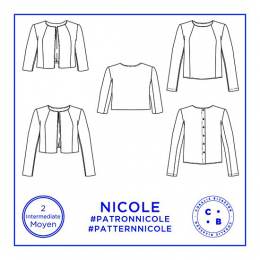 Patron Coralie Bijasson&reg; top nicole t34/48 - 168