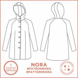 Patron Coralie Bijasson&reg; manteau nora t34/56 - 168