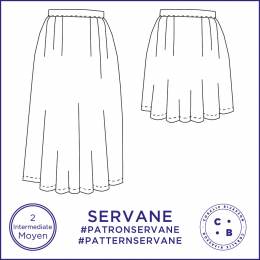Patron Coralie Bijasson® Servane jupe 34/56 - 168
