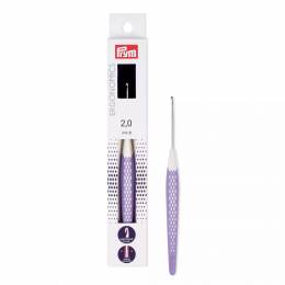 Crochet plastique ergonomique 2,0mm 16cm - 17