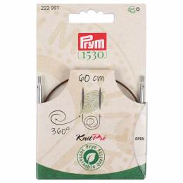 Cable aiguille circulaire acier 60cm rotatif 360&deg; - 17