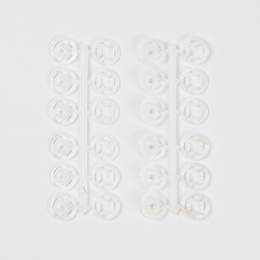 Pression plastique transparent 15mm x12 - 17