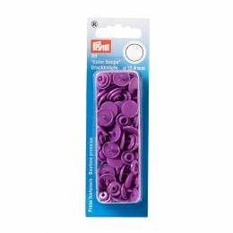 Boutons pression color snaps lilas 12,4 mm - 17