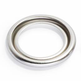 Rondelles 7b laiton 14,0 mm argenté mat - 17