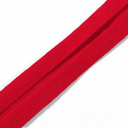 Biais coton 40/20mm rouge(3,5m) - 17