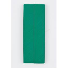 Biais polycoton 40/20mm vert(3,5m) - 17