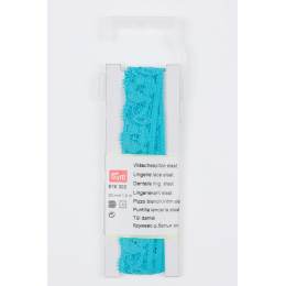 Dentelle lingerie élastique 20 mm turquoise 1,5 m - 17