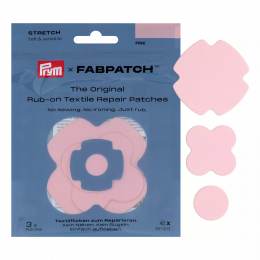 Patch autocollant STRETCH rose, 3pc - 17