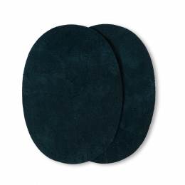 Coudes imitation daim thermocollant vert 9,5/14,5cm - 17