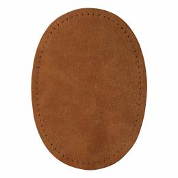Coudes cuir à coudre camel 10/14cm - 17