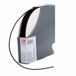 Corde &eacute;lastique rond &Oslash;2,5mm noir x50m - 17