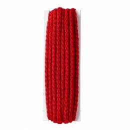 Cordon polyester &Oslash;4mm rouge x3m - 17