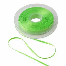 Ruban satin double face 3mm vert x50m - 17