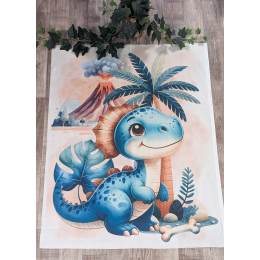 Tissu de L'atelier de Jess & Caro panneau couverture motif XL draco - 179