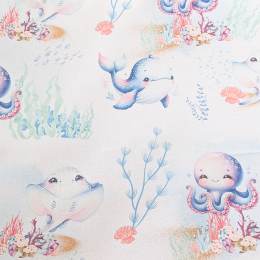 Tissu de L'atelier de Jess & Caro coton imprim&eacute; - Moana - 179