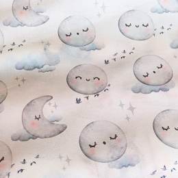 Tissu de L'atelier de Jess & Caro coton imprimé - moon - 179