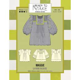 Patron Ready to Make robe-blouse femme maggie - 181