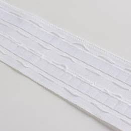 Ruban fronceur rupli double poche blanc - 190