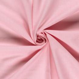 Tissu crétonne de coton rose clair - 196