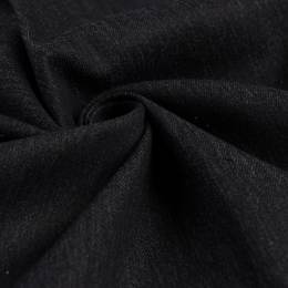 Tissu jean stretch noir - 196