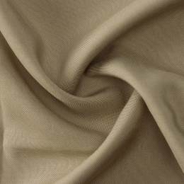 Tissu popeline de bambou marron taupe - 196