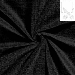 Coupon de tissu jacquard lurex noir - 196