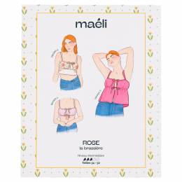 Patron Ma&eacute;li Paris brassiere rose t34/52 - 201