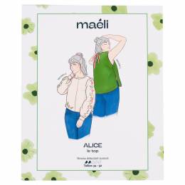 Patron Ma&eacute;li Paris haut Alice t34/52 - 201